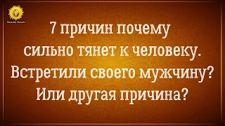 7 причин почему сильно тянет к человеку. От психологии до близнецовых пламен. Александр Шемец