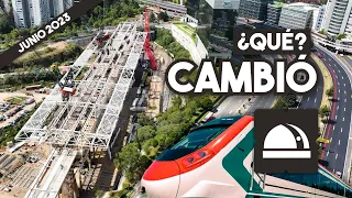 ¡En SEPTIEMBRE abre y así AVANZA el TREN INTERURBANO México - Toluca en CDMX! Ft. @EdificiosdeMexico