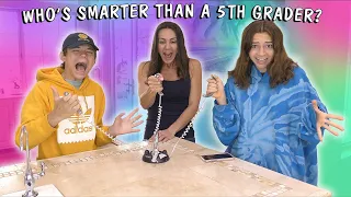 WHO'S SMARTER THAN A 5TH GRADER SHOCK TEST! | We Are The Davises