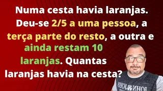 Questões Envolvendo Equação Com Frações | Questões De Concursos Resolvidas Passo a Passo