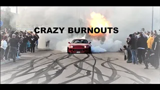 CRAZY  BURNOUTS-#SECRETS OF TOYOTA SUPRA