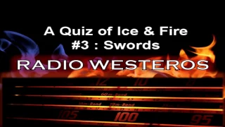 A Quiz of Ice & Fire 3 - Swords