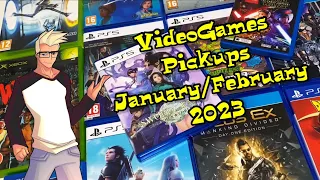 Video Games Pickups January and February 2023