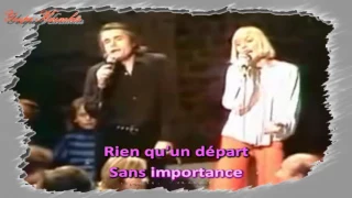 Karaoké - Alain Barriere & Noelle Cordier - Tu T'en Vas (Avec Voix Masculine)
