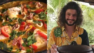 MOQUECA DE PEIXE COM FAROFA | Temporada de Verão | Mohamad Hindi