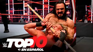 Top 10 Mejores Momentos de Raw En Español: WWE Top 10, Jul 27, 2020