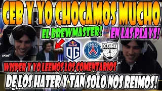 😒ENTREVISTA A TIMADO, CEB Y YO CHOCAMOS MUCHO AL HACER JUGADAS, NOS REIMOS DE LA PELEA ENTRE HATER 🤣