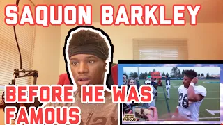 CelloDope Reacts To Saquon Barkley | Before They Were Famous | NFL 2018 Rookie Of The Year