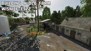 Building A Old Pig Farm On Wisnice | Farming Simulator 22 Farm Build