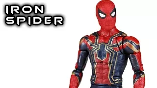 Marvel Legends IRON SPIDER Avengers Infinity War Thanos Wave Action Figure Review