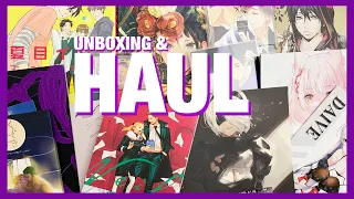 Manga and Merch Haul | art books, doujinshi fanbooks, acrylic standee, trading cards