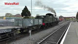 Erlestoke Manor GWR 7812 Shunting GWR freight train SVR Gala 18th April 2024