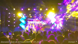 Skandalo - Sala de Armas CDMX 27-01-2024 (Techno, New Beat & +)