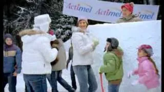 AdMe.ru Actimel - Снежки 1