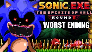 SCARIEST SONIC.EXE GAME! THE SPIRITS OF HELL ROUND 2 [SALLY.EXE WHISPER OF SOUL] SECRET WORST ENDING