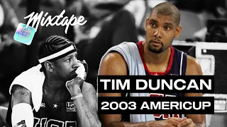 Tim Duncan's RARE FOOTAGE 🚨 | The Big Fundamental at 2003 FIBA AmeriCup 🫡