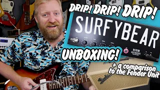 DRIP DRIP DRIP! Unboxing the Surfy Bear spring reverb + comparing it to a Fender 6g15 outboard unit