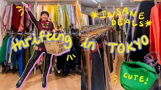 Come thrift with me in Tokyo!! I found so many gems and got all the sales 🙏 | Tokyo Vlog EP.3