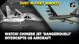 Watch! “Unprofessional Intercept” of US aircraft over South China Sea by Chinse fighter jet