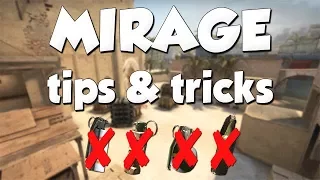 20 Mirage Tips & Tricks: No Nades (CS:GO)