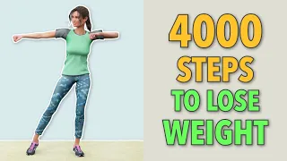 4000 Steps At Home - Walking Workout For Weight Loss