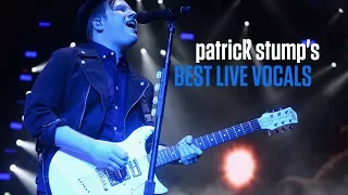 Patrick Stump's Best Live Vocals