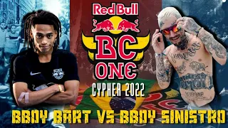 BBOY BART VS BBOY SINISTRO (RED BULL BC ONE CYPHER BRASIL 2022)
