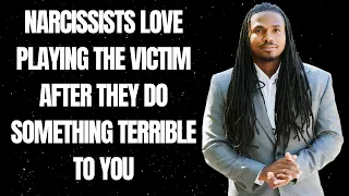 Narcissists love to play the victim after they do something bad to you. toxic people and victimhood