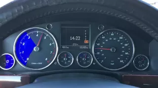 VW Tuareg V8 4.2 AT 0-100 Acceleration