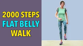 2000-Step Workout: Ab Focuses Walking Exercise