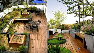 50+ Amazing Rooftop Garden Design Ideas for Your Home | Cozy Urban Garden Ideas 👌