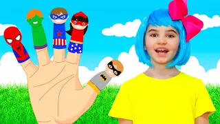 Finger Family Song Colleciton |Superheros - Emoj - Daddy Finger | Kids Songs & Nursery Rhymes