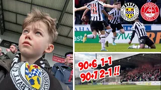 🔥😱LAST MINUTE WINNER TO THE SAINT MIRREN !! | Pyros , Ultras , Paisley… |