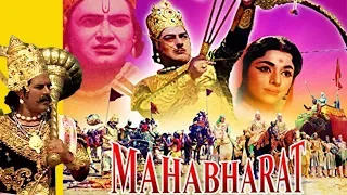 Mahabharat (1965) Full Hindi Movie | Abhi Bhattacharya, Pradeep Kumar, Dara Singh, Padmini, Jeevan