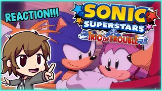 THE NEW SONIC SUPERSTARS PROLOUGE IS SO SICK!!! (REACTION)