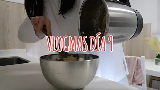 VLOGMAS DÍA 9 | Hacemos galletas de chocolate blanco | Rebeca Terán