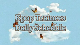 Kpop Trainee's Daily Schedule || Daily life of a Kpop Trainee || It's Ohu