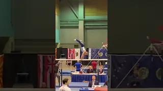 Men’s gymnastics level 8 parallel bars, Western Championships