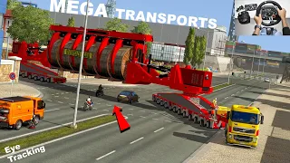 MEGA Transports | 260Ton | Euro truck simulator 2 | Volvo truck with Heavy cargo