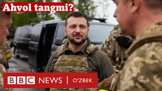 Украина уруши: Зеленский Харьков борди, Россия кучайиб, Украина аҳволи тангми? Rossiya BBC O'zbek