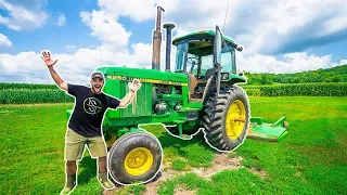 My FIRST TIME HARVESTING CORN!!! (CATCH CLEAN COOK)