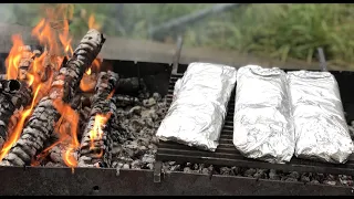 Ребрышки с вишнево клюквенным соусом!