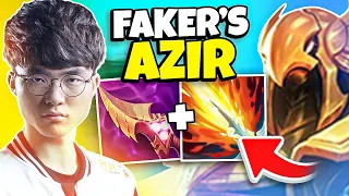 Rank 1 Azir Spectates Faker's Azir in Season 14