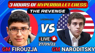 Alireza Firouzja vs Daniel Naroditsky | HYPER Bullet Chess 30 secs | lichess.org | 27/09/22