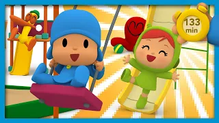 🎢 POCOYO AND NINA - The Best Playground [133 min] | ANIMATED CARTOON for Children | FULL episodes