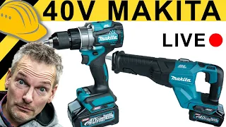 STÄRKSTER AKKUSCHRAUBER? MAKITA 40V TEST! | WERKZEUG NEWS LIVE #05