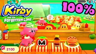 All Minigames! 🌺 Kirby and the Forgotten Land 🌺 100% Walkthrough