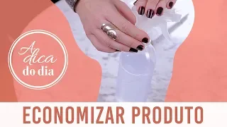 COMO ECONOMIZAR PRODUTO DE LIMPEZA | FLÁVIA FERRARI