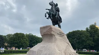 Первая часть нашей большой поездки! Санкт-Петербург, Царское Село, Петергоф, развод мостов! Наш влог