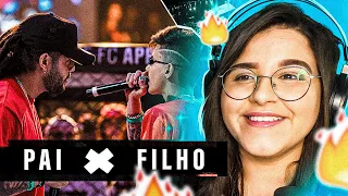 REAGINDO a BMO, THIAGO e TAVIN x NAUÍ, REFEL e KAUAN | BDA 3 ANOS | PRIMEIRA FASE